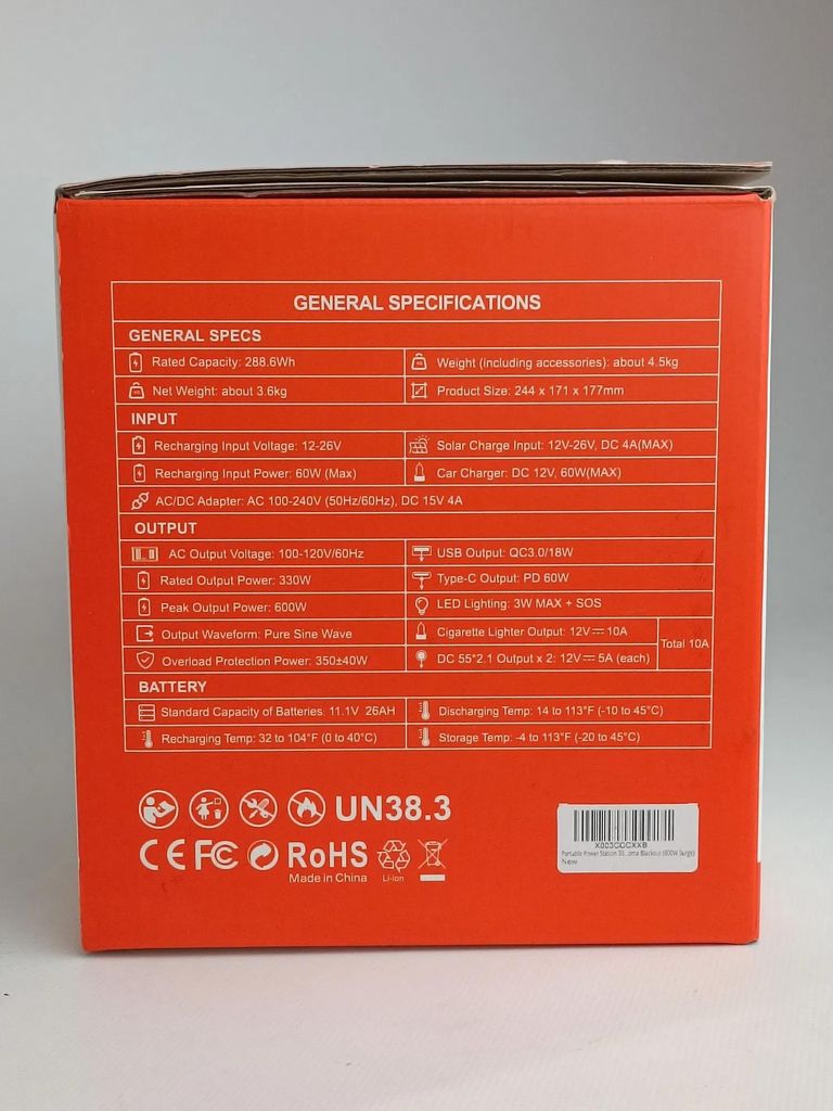 Портативна електростанція Grecell T300 Код:null. Зображення 5