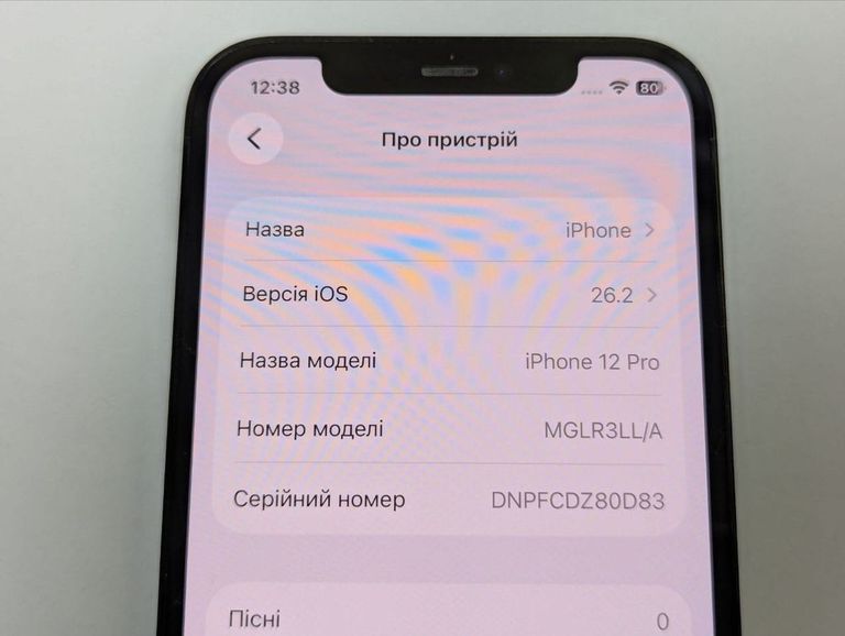 Оголошення Apple iphone 12 pro 128gb Б/У