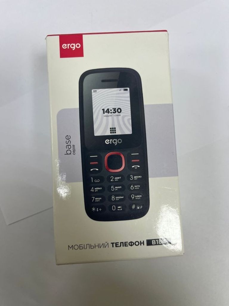 Купити Ergo B184 Black Б/У