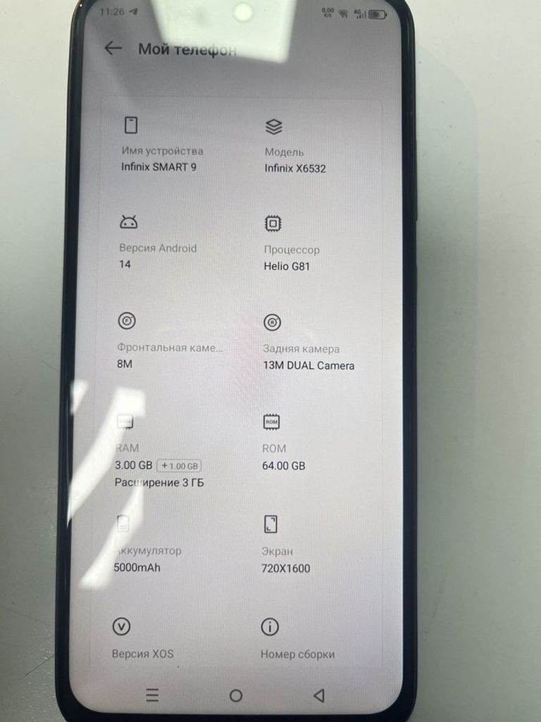 Оголошення Infinix smart 9 3/64gb Б/У