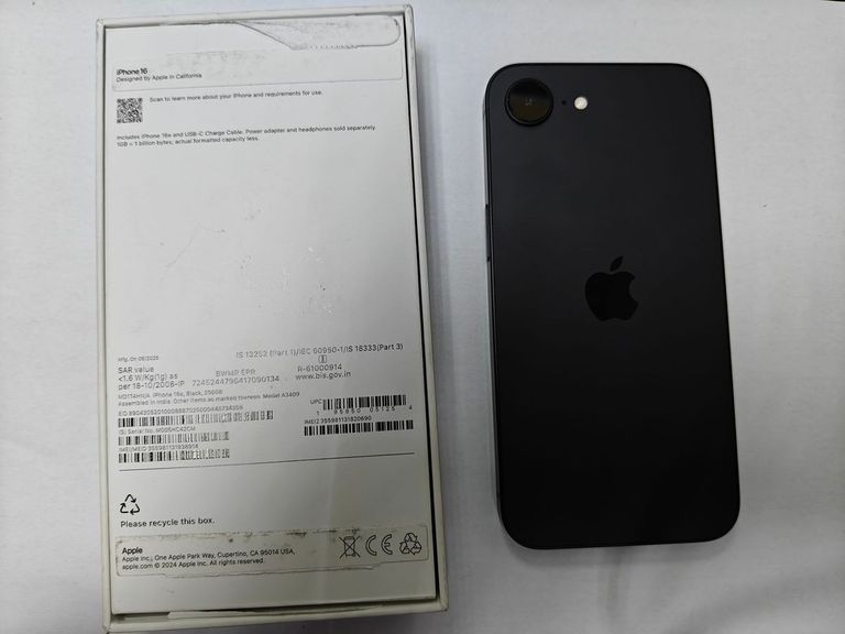 Оголошення Apple iphone 16 256gb Б/У