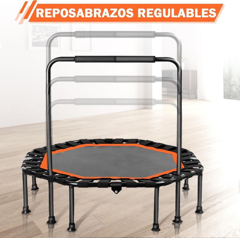 Дешиво Trampoline круглий з ручкою для тренувань вдома та залі Ø105/120 с ломбарда