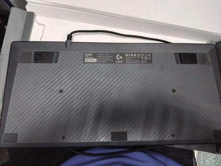 Оголошення Logitech g213 prodigy rgb gaming keyboard us Б/У