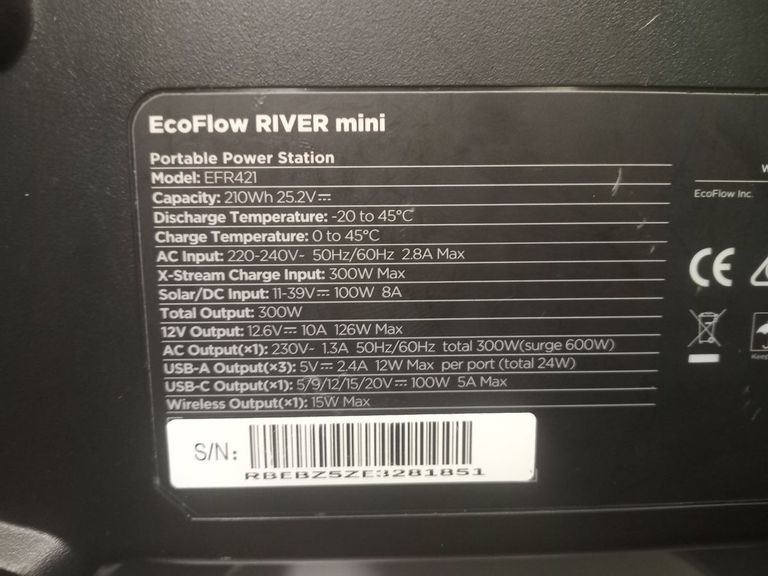 Дешиво Ecoflow river mini с ломбарда