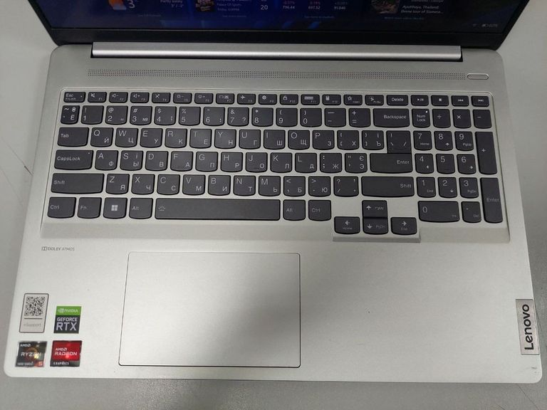 Lenovo 15/ryzen 5 5600h ddr4/16gb ddr4/ssd 512 gb/geforce rtx3050 6gb Код:01-200888440. Изображение 5