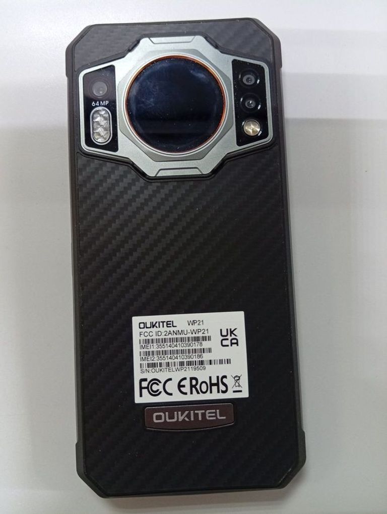 Дешиво Oukitel WP21 12/256GB Black с ломбарда