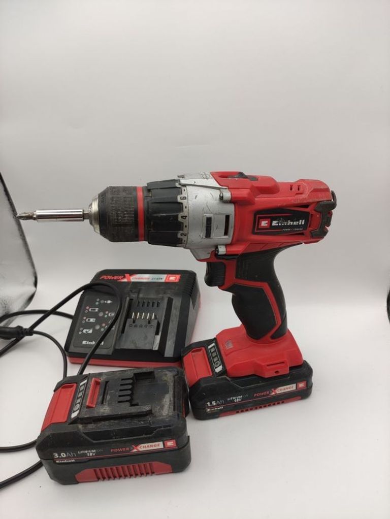 Купить Einhell te-cd 18-2 li-i 1акб 1.5ah + зу Б/У