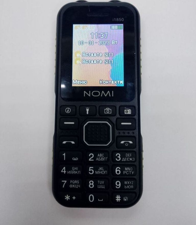 Объявление Nomi i1850 Black Б/У