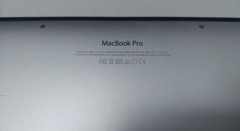 Apple macbook pro a1398 15,4" core i7 2.2ghz/ram 16gb/ssd256gb/intel iris pro Код:01-200920682. Изображение 5