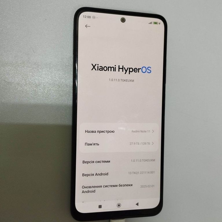 Оголошення Xiaomi redmi note 11 4/128gb Б/У