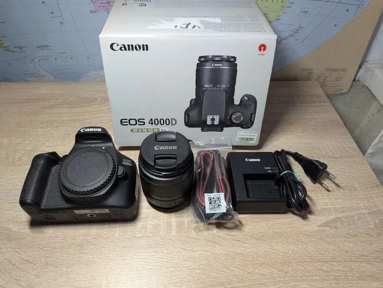 Купити Canon EOS 4000D Kit (18-55mm) (3011C004) Б/У