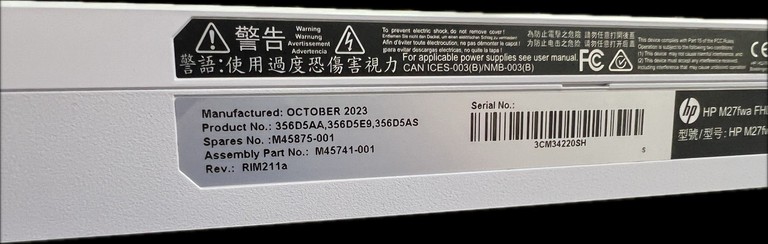 Розпродаж Hp M27fwa (356D5AA), продавець Техноскарб