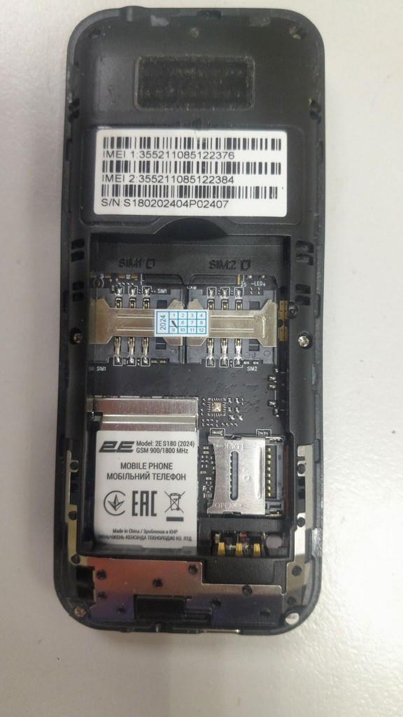 Дешево 2e S180 2024 DualSim Black з ломбарду