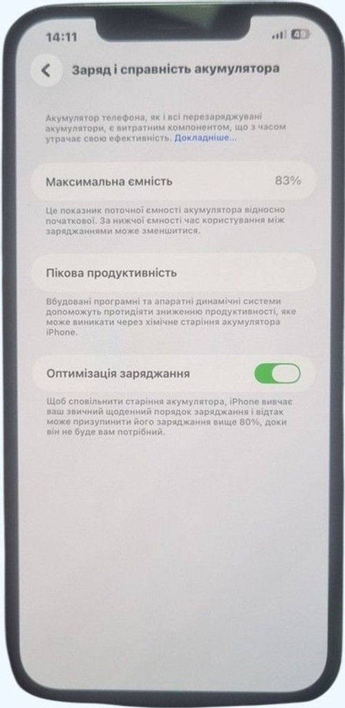 Оголошення Apple iphone 12 pro max 128gb Б/У