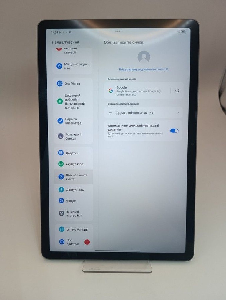 Lenovo idea tab tb336fu 8/256gb Код:01-201007362. Изображение 7