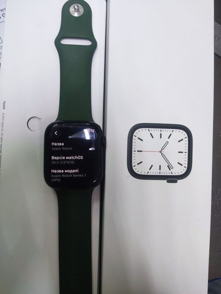 Дешиво Apple watch series 7 45mm a2474 с ломбарда