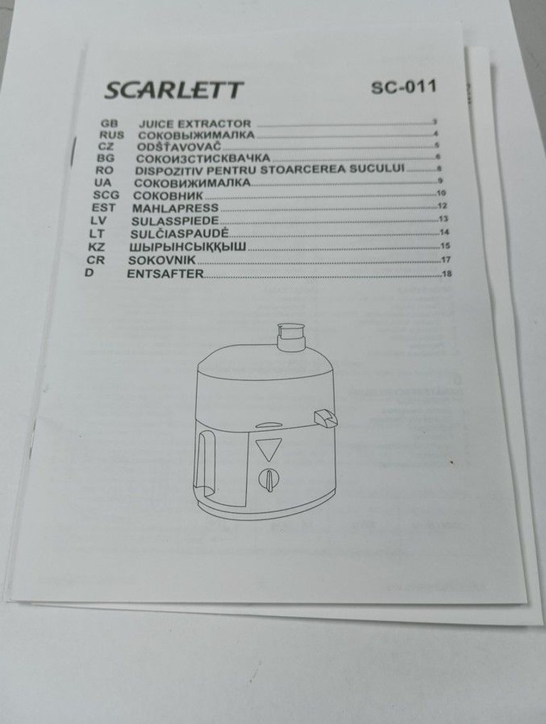 Scarlett sc-011 Код:01-201036174. Зображення 8