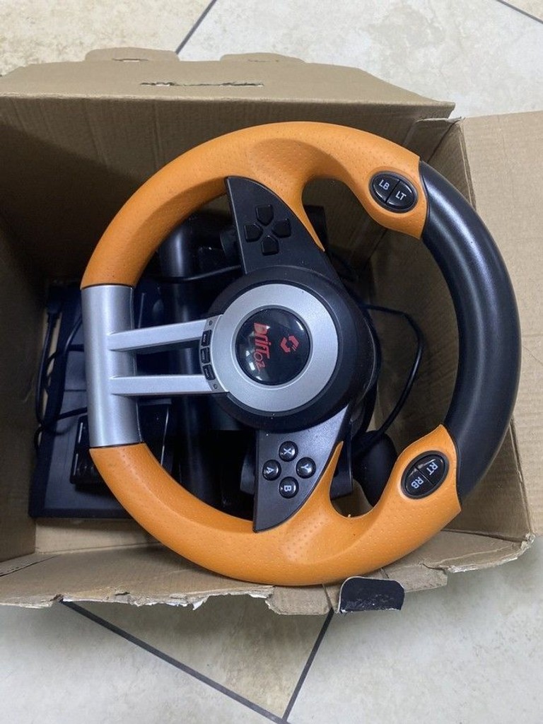 Объявление Speed-Link drift o.z. racing wheel pc,-orange Б/У