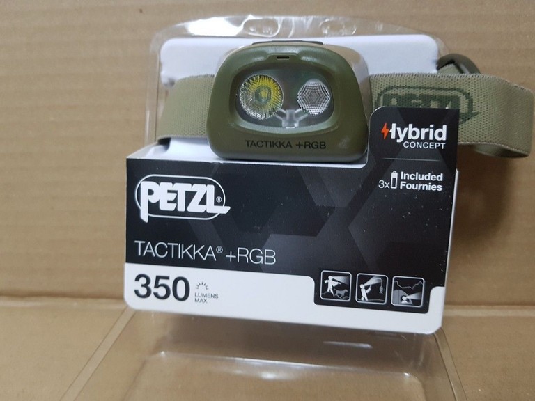 Оголошення Petzl tactikka + rgb Б/У