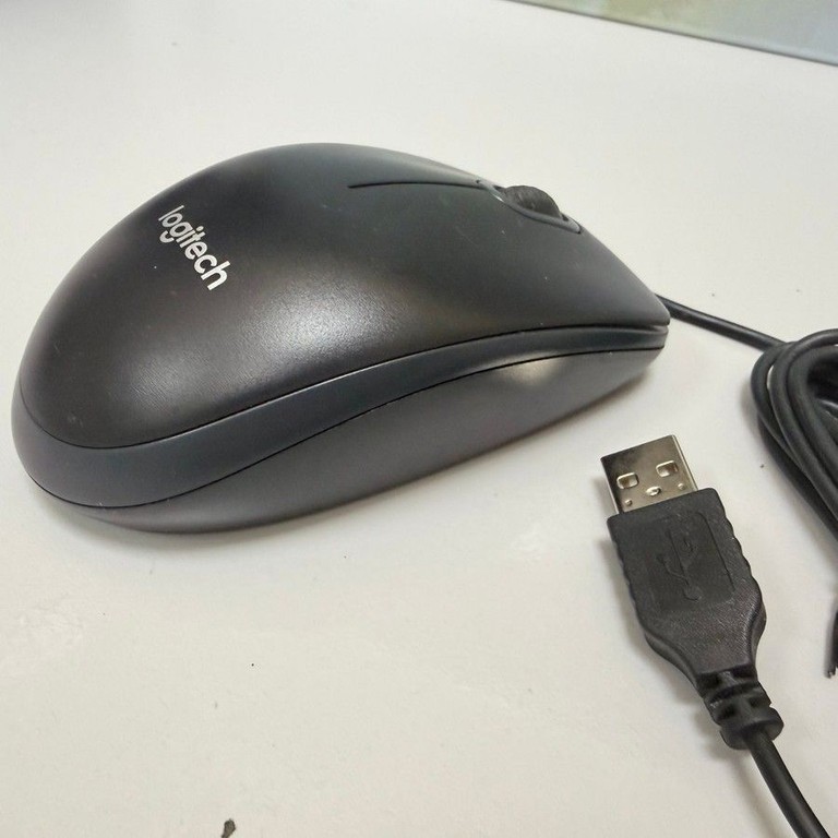 Оголошення Logitech b100 optical mouse Б/У