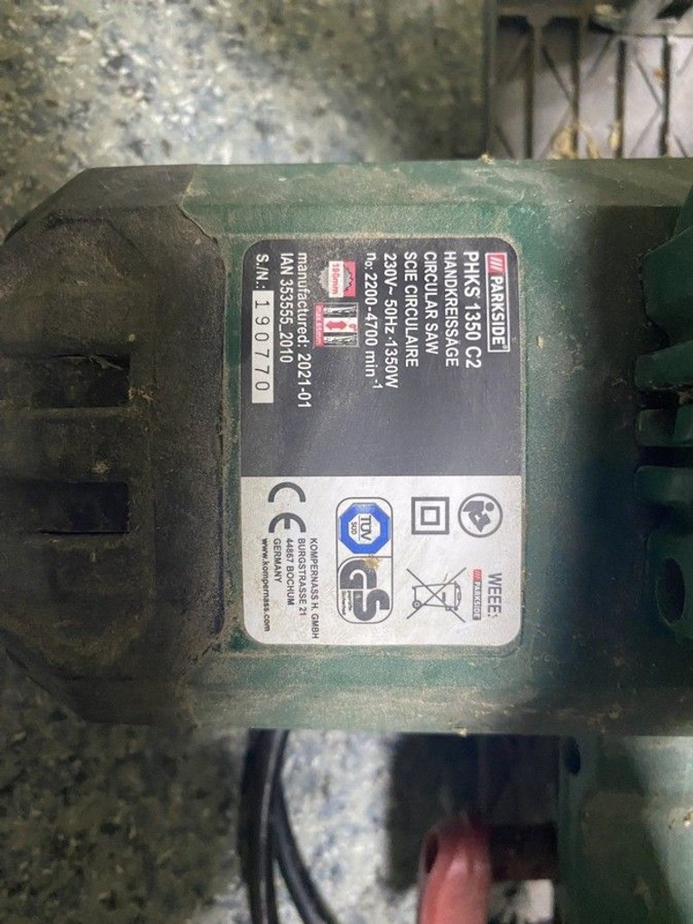 Купити Parkside phks 1350 c2 Б/У