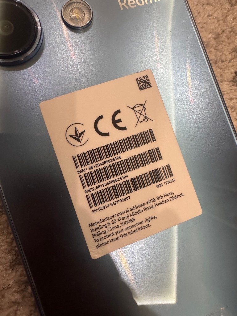 Xiaomi Redmi Note 13 4G 8/128GB Ice Blue Код:null. Зображення 4