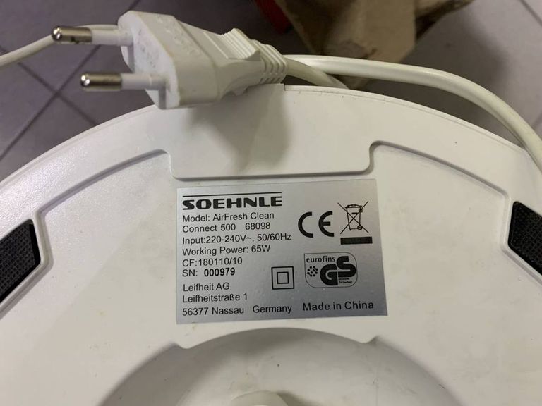 Soehnle airfresh clean connect 500