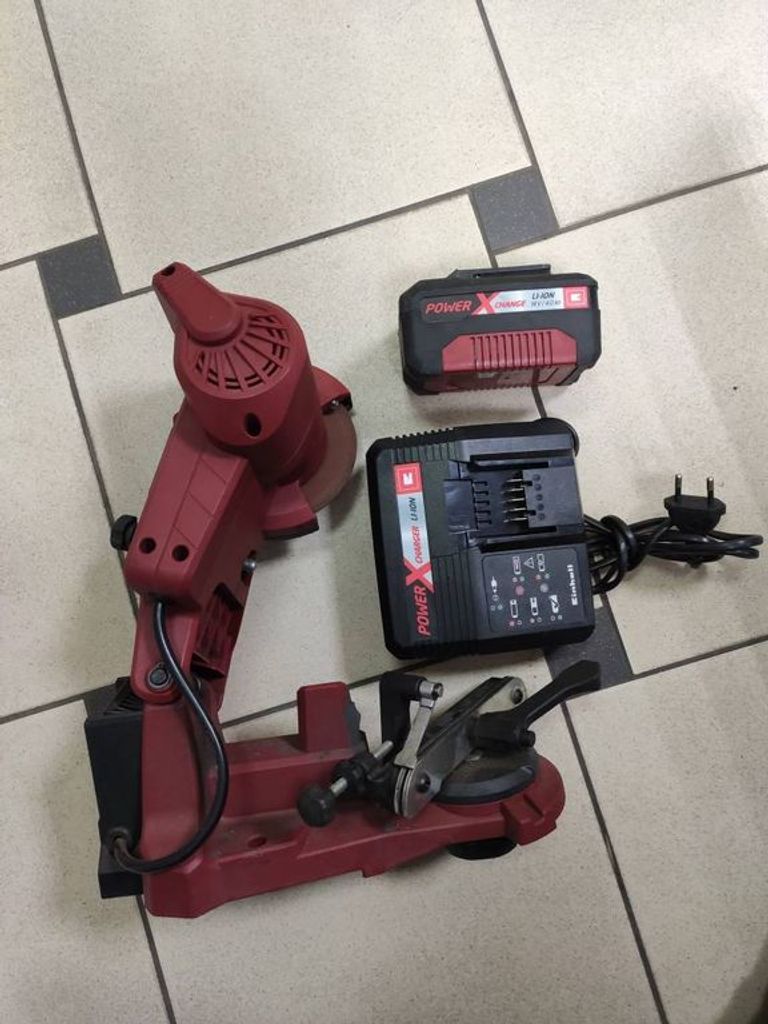 Einhell ge-cs 18 li 18v/4ah+з/п