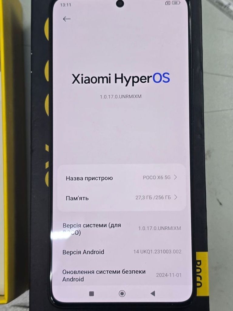 Xiaomi Poco X6 12/256GB Black Код:01-200474356. Изображение 5