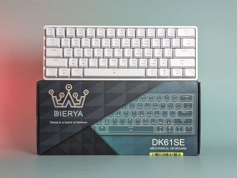 Купить Механічна клавіатура Dierya DK61SE White. Нова.  Б/У