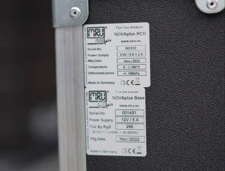 Промисловий газоаналізатор MRU NOVA Plus: Точність до 8 компонентів одночасно. Новий.  Код:null. Зображення 4