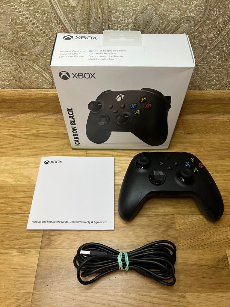 Дешиво Microsoft Xbox Series X | S Wireless Controller Carbon Black (XOA-0005, QAT-00001, QAT-00002, QAT-00009) с ломбарда