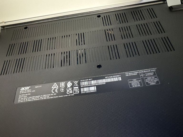 Объявление Acer 15/core i3-n305 ddr5/16gb ddr3/hdd *відсутній/ssd 480 gb/*інтегрована Б/У