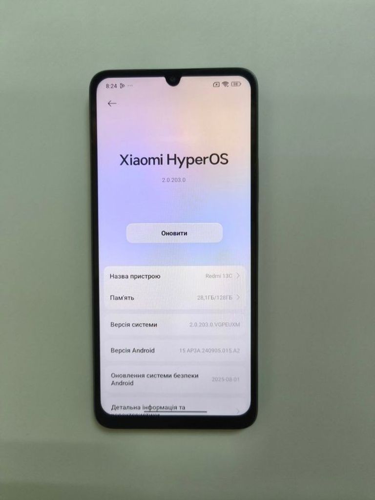 Объявление Xiaomi redmi 13c 4/128gb Б/У