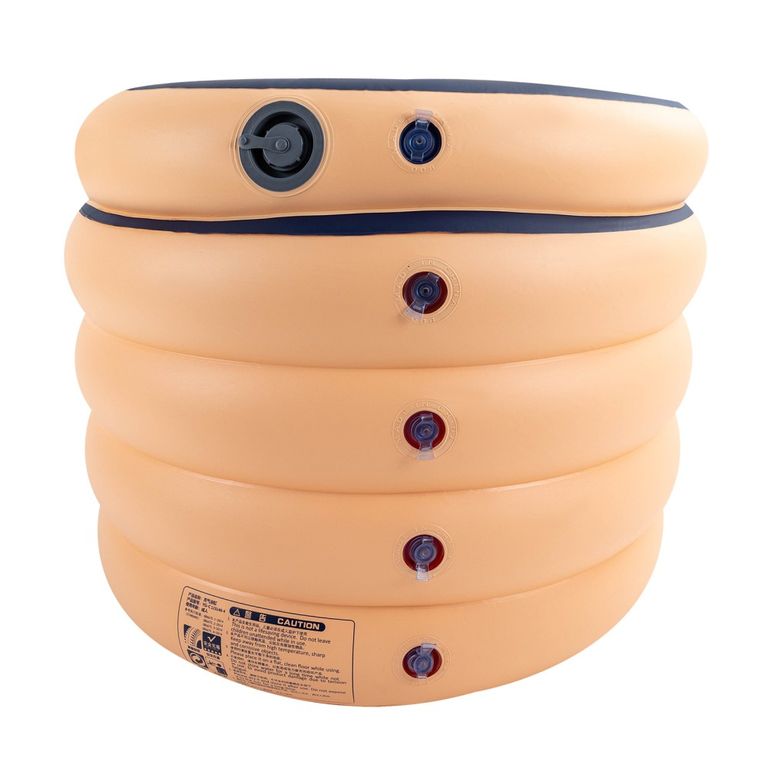 Надувна ванна для дорослих 1,4 м з бездротовим електричним повітряним насосом, ванна для гарячої води та крижаної. Нова. Код:null. Зображення 9