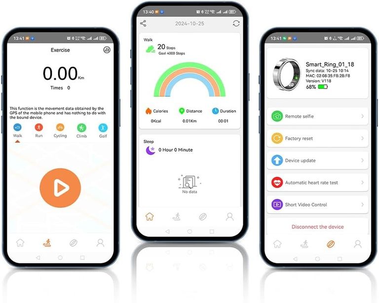 Smart Ring SR09 Health Tracker Код:null. Изображение 9