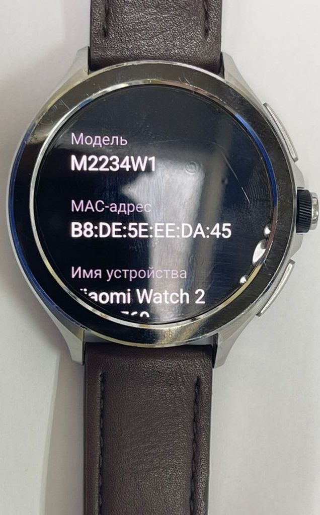 Xiaomi watch 2 pro bluetooth case with leather strap Код:01-200803783. Изображение 5