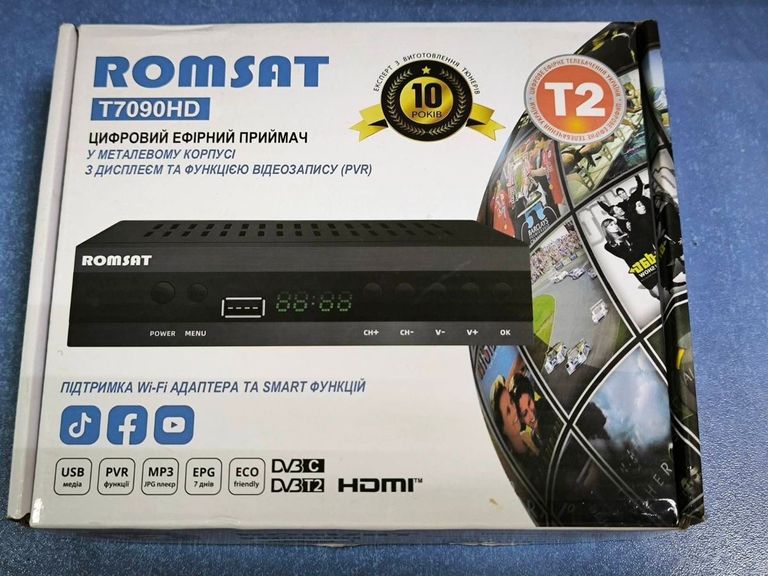 Romsat t7090hd Код:01-200820196. Зображення 5