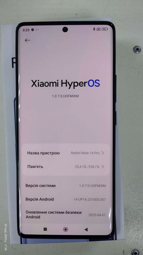 Xiaomi redmi note 14 pro 8/256gb Код:01-200830056. Зображення 5