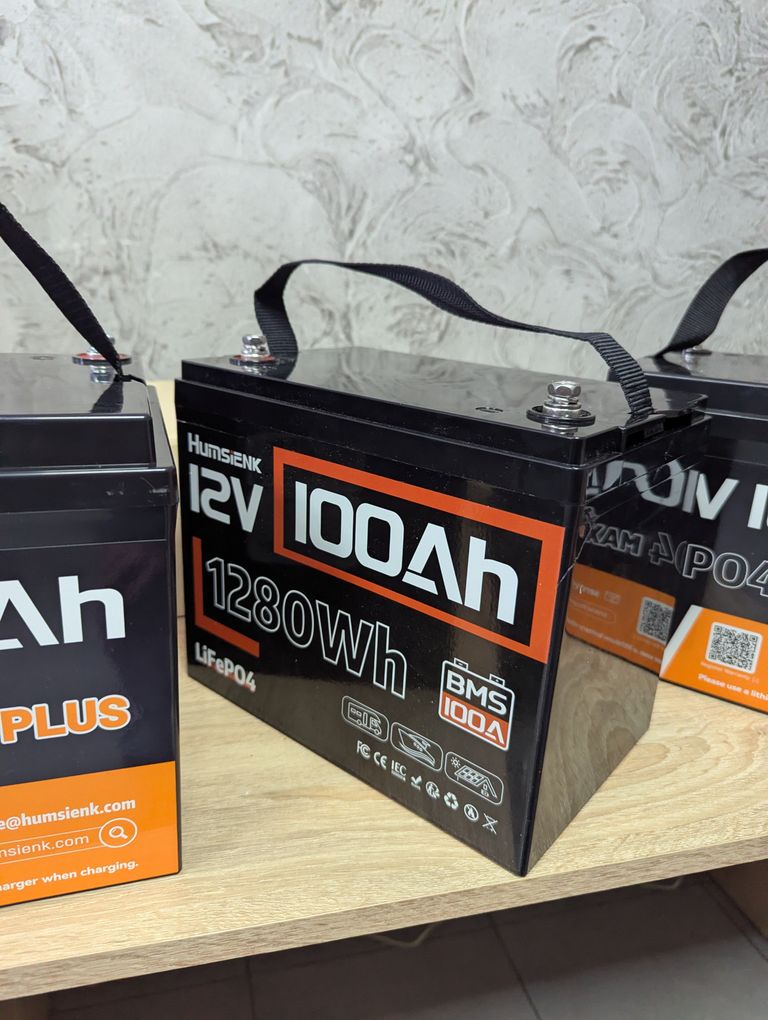 Оголошення Humsienk Lifepo4 100a/h 12v Б/У