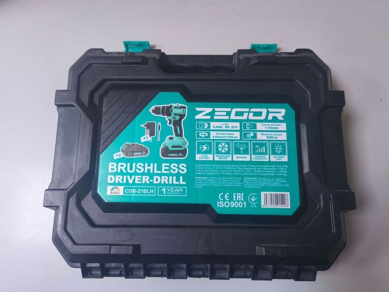 Оголошення Zegor cdp-21 2акб 2ah зп Б/У