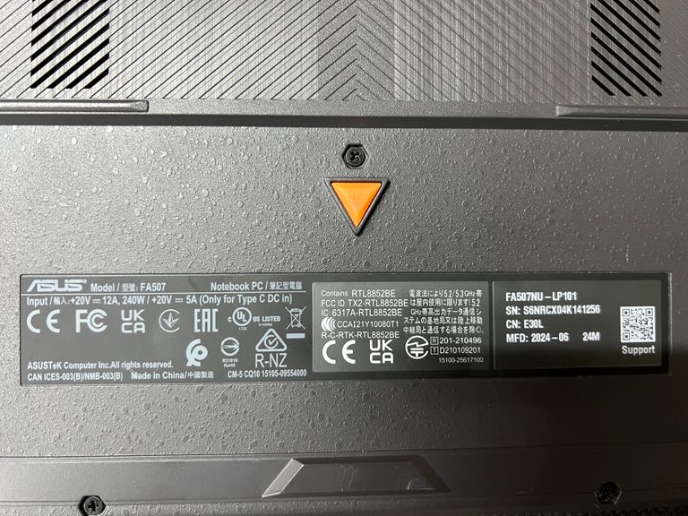 Asus TUF Gaming A15 FA507NUR Jaeger Gray (FA507NUR-LP052, 90NR0JP8-M004R0) Код:null. Зображення 7