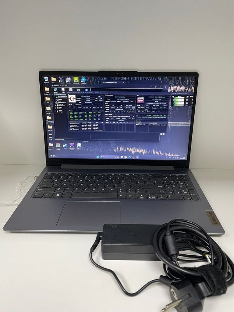 Оголошення Lenovo 15/ryzen 5 5625u ddr4/8gb ddr4/hdd *відсутній/ssd 512 gb/*інтегрована Б/У