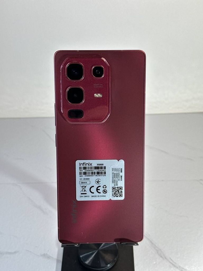Infinix Note 50 8/256GB Burgundy Red (4894947066405) Код:01-200907903. Зображення 6