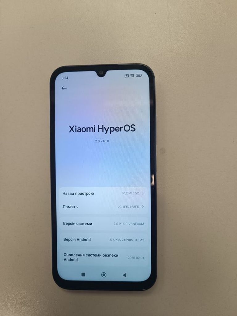 Оголошення Xiaomi redmi 15c 4g 4/128gb Б/У