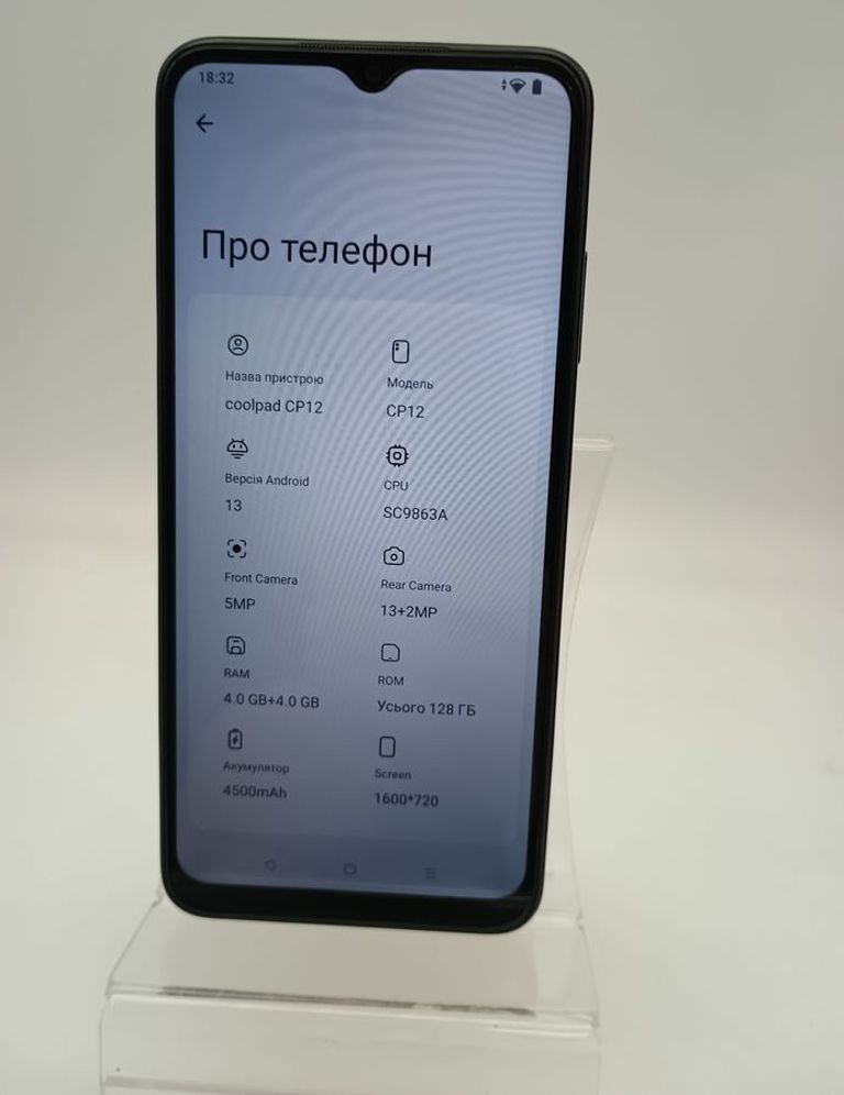 Дешево Coolpad CP12 4/128GB Black з ломбарду