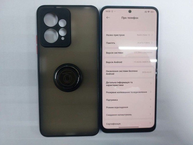 Оголошення Xiaomi redmi note 12 4/128gb Б/У