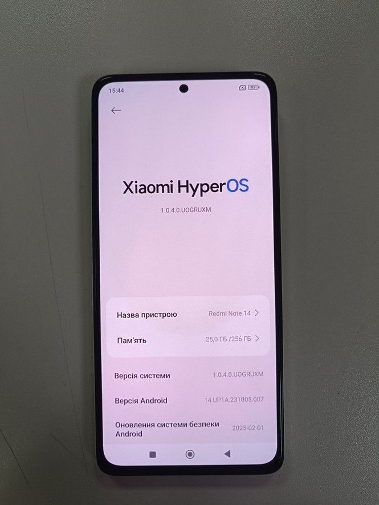 Купити Xiaomi redmi note 14 8/256gb Б/У