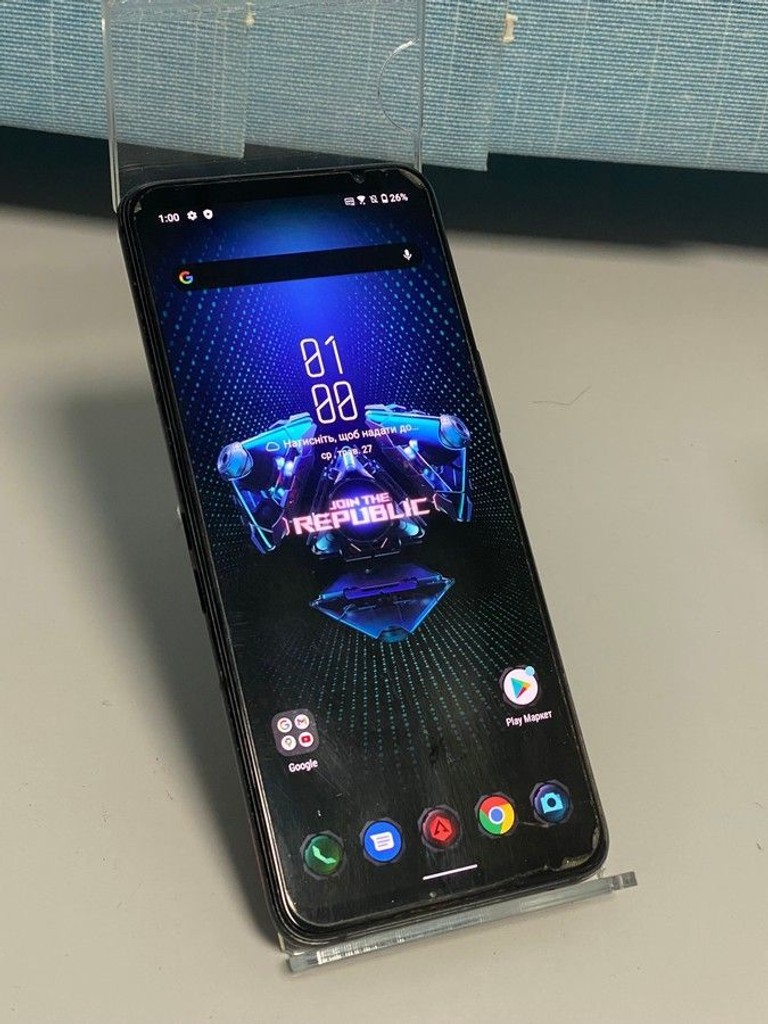 Объявление Asus rog phone 5s 12/128gb Б/У