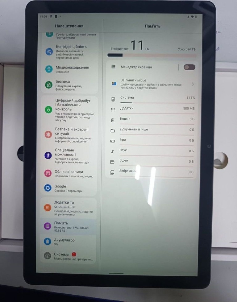 Дешиво Lenovo tab m10 3rd gen 4/64gb lte с ломбарда